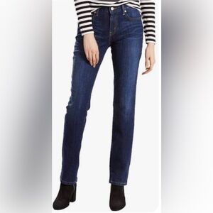 Levi's 505 Straight Leg Blue Jeans Women’s 14 Long